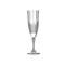 Smarty Had A Party 8 oz. Crystal Cut Plastic Champagne Flutes (48 Glasses), 48PK 1705-CASE - alternate 1